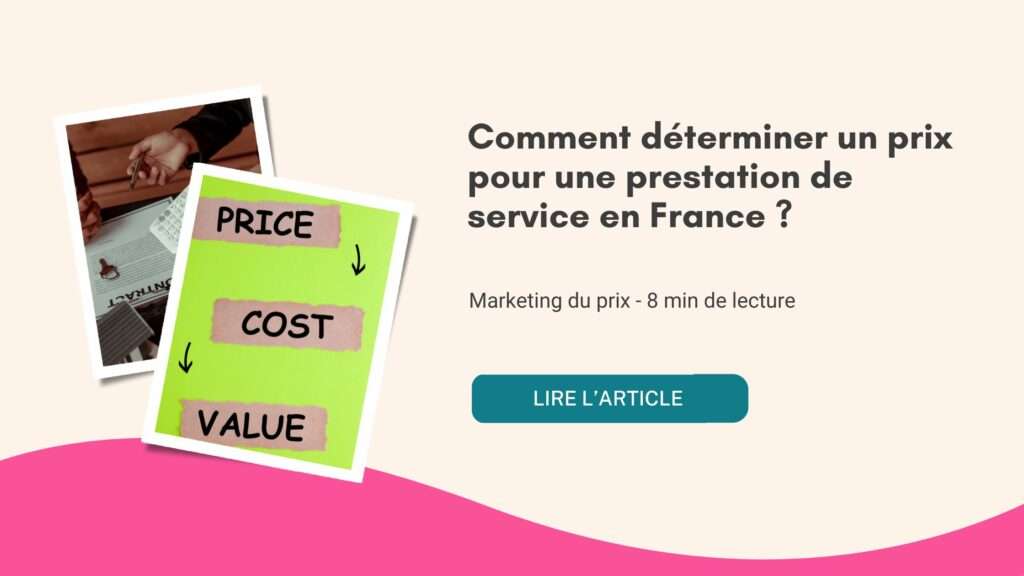 Comment fixer le prix de vente d'une prestation B2B